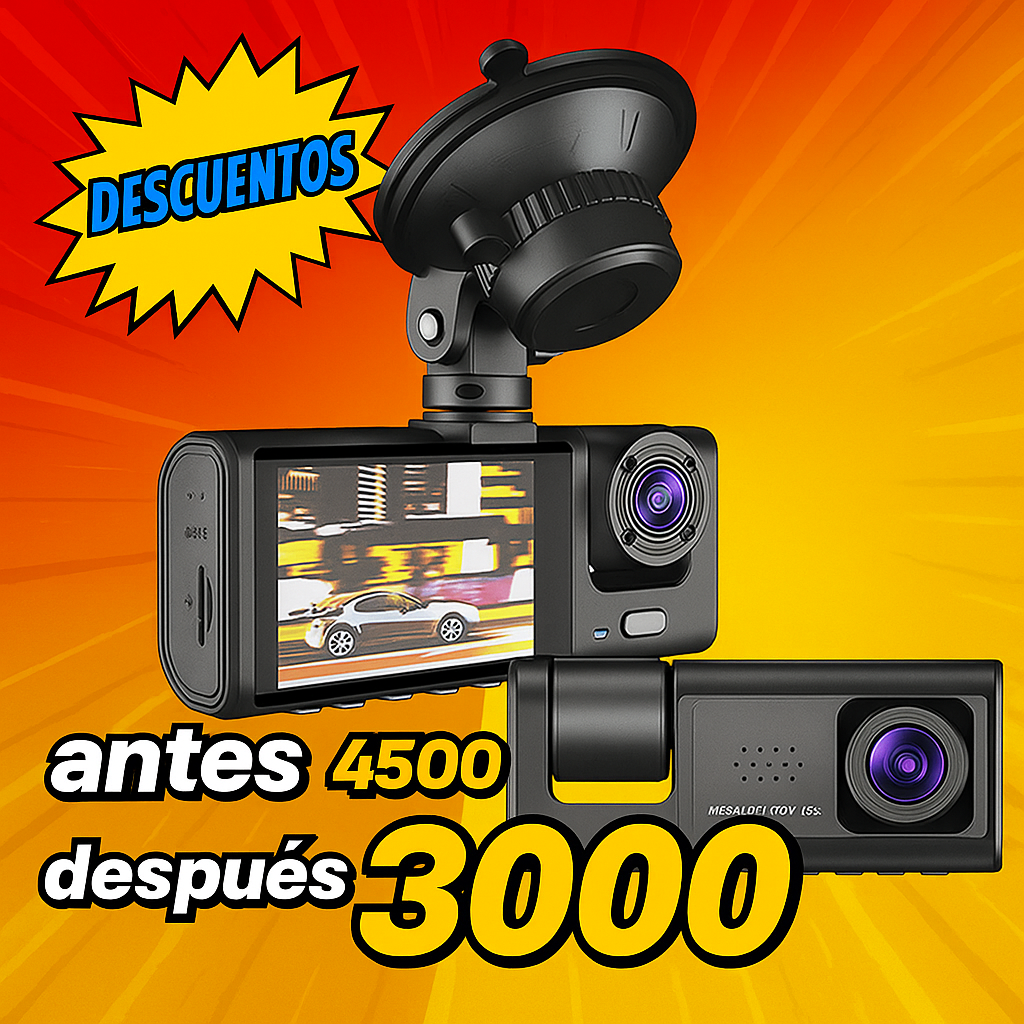 Cámara para Carro con WiFi HD 1080p