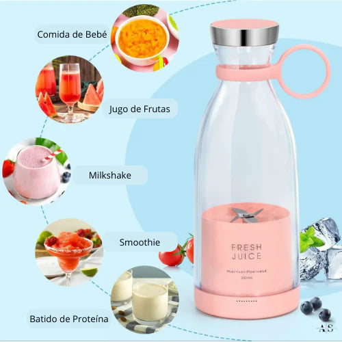 2 POR EL PRECIO DE 1 - LICUADORA PORTÁTIL MINI JUICER