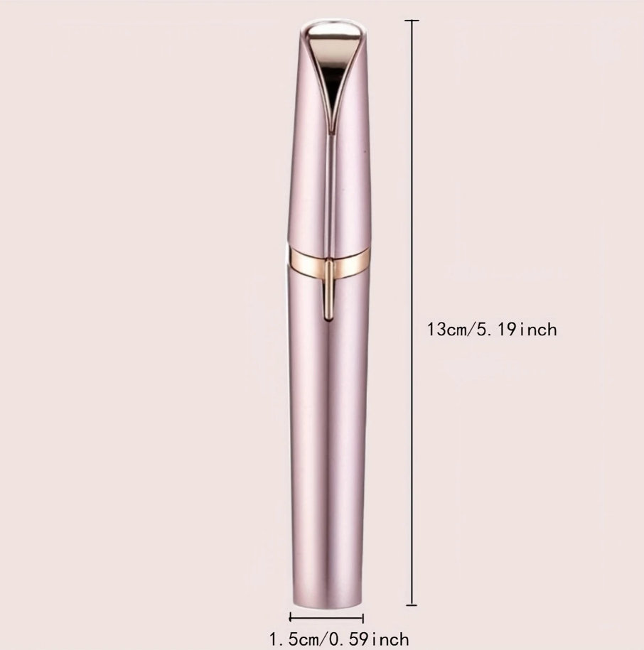 Depiladora de Cejas con Chapeado de Oro ✨ – Cejas perfectas, sin dolor y al instante