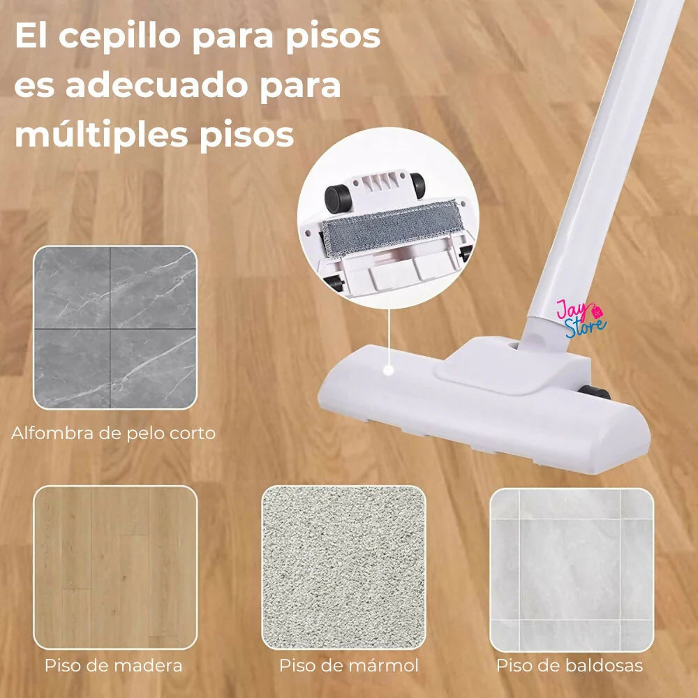 No tienes que barrer MAS! Aspiradora Inalámbrica 3 en 1 – Potente, práctica y portátil