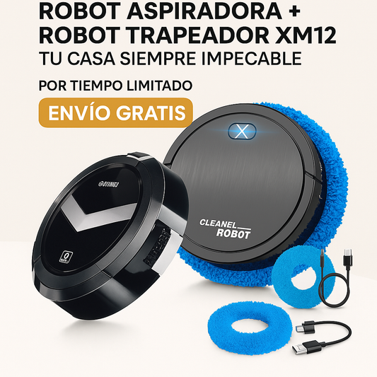 Robot Aspiradora + Robot Trapeador | Oferta Limitada