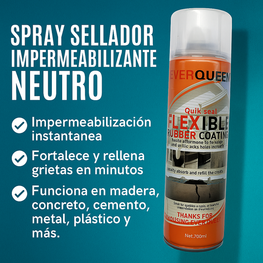 SPRAY SELLADOR IMPERMEABILIZANTE NEUTRO – PROTECCIÓN TOTAL EN SEGUNDOS