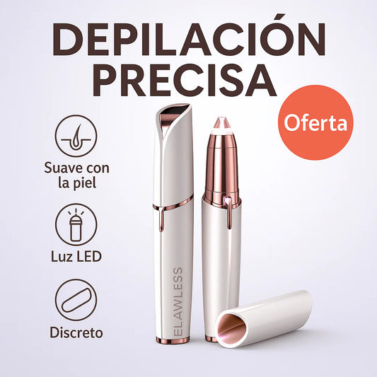 Depiladora de Cejas con Chapeado de Oro ✨ – Cejas perfectas, sin dolor y al instante