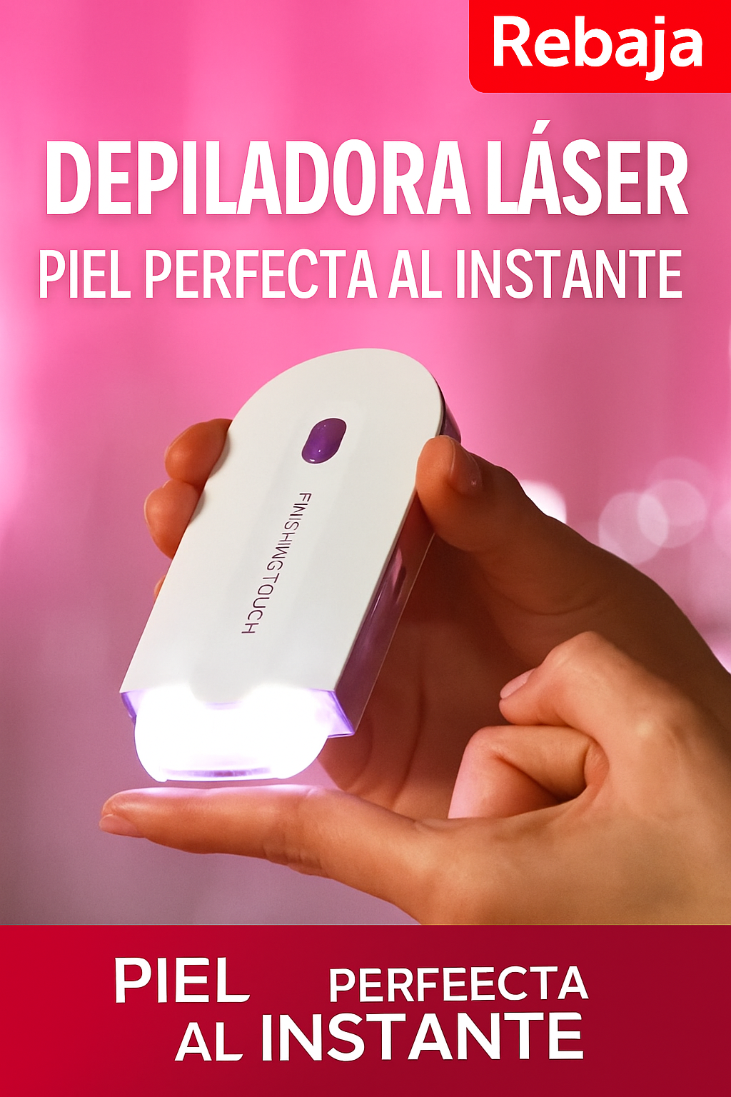 DEPILADORA LASER DE PIEL PORTATIL