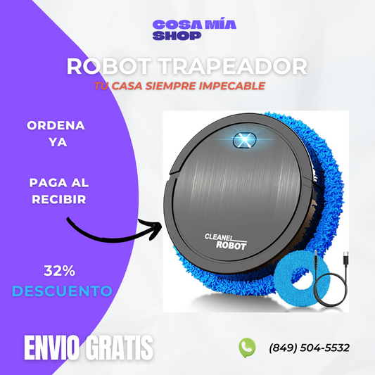 Robot Trapeador XM12 – Tu casa siempre impecable