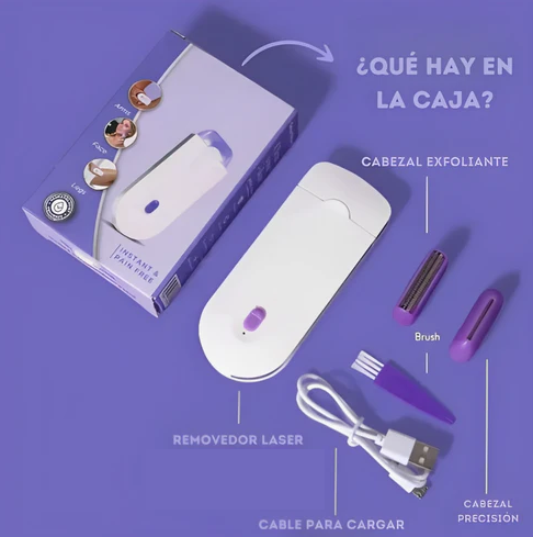 DEPILADORA LASER DE PIEL PORTATIL