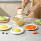 Multicortador de Vegetales con Cabina Transparente + Set de Cuchillos GRATIS