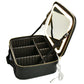 Estuche de Maquillaje con Espejo LED Recargable Negro + REGALO
