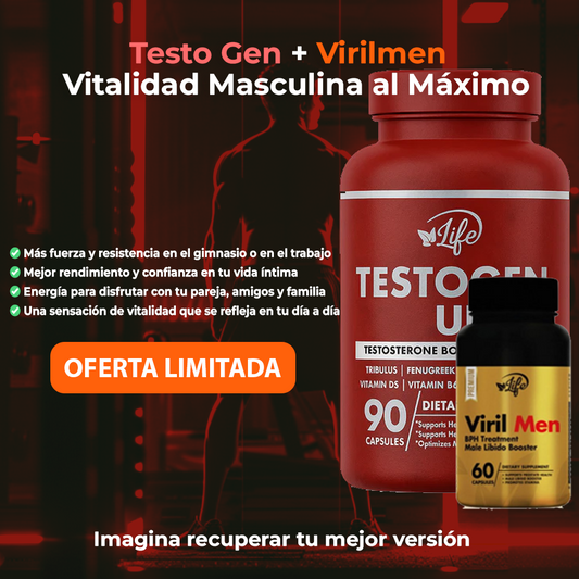 Testo Gen + Virilmen – Vitalidad Masculina al Máximo