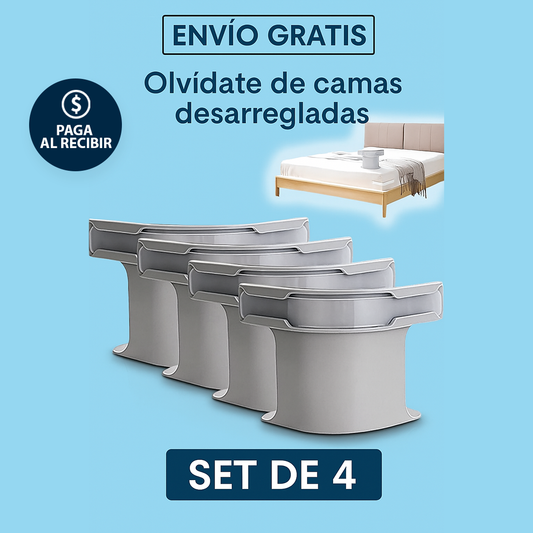 Juego de Soportes para Sábanas con Cerradura – Ajuste Perfecto Toda la Noche