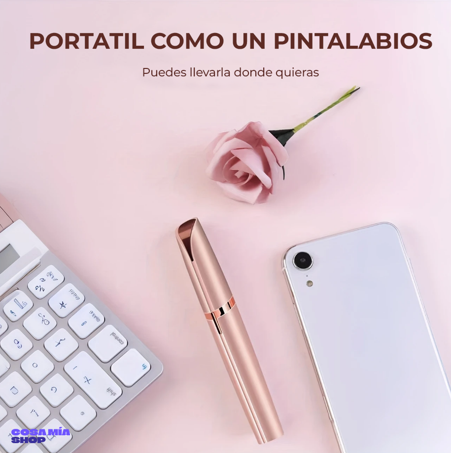 Depiladora de Cejas con Chapeado de Oro ✨ – Cejas perfectas, sin dolor y al instante